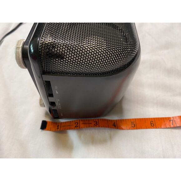 LXI Series AM FM Clock Radio With Cassette Player Boombox Alarm Clock Black - Picture 14 of 16